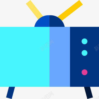 电视音频和视频20平板图标图标