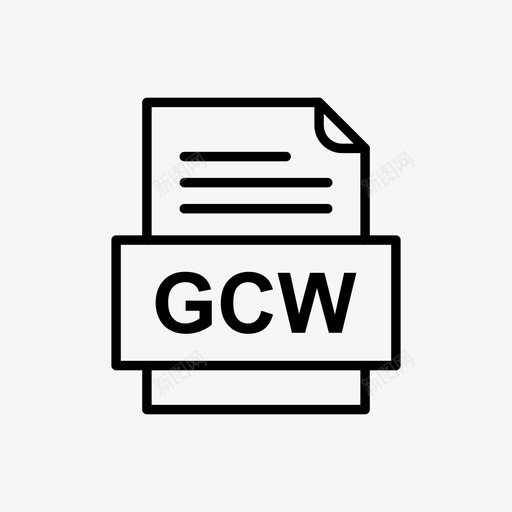 gcw文件文件图标文件类型格式svg_新图网 https://ixintu.com 41种 gcw 图标 文件 格式 类型