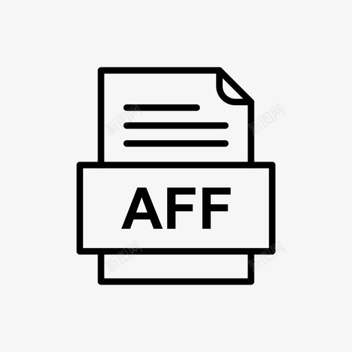 aff文件文件图标文件类型格式svg_新图网 https://ixintu.com 41种 aff 图标 文件 格式 类型