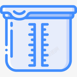 百惠特百惠容器4蓝色图标高清图片