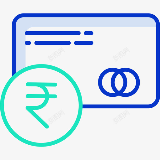 卡支付8轮廓颜色图标svg_新图网 https://ixintu.com 支付 轮廓 颜色