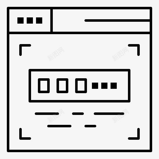 代码编码器前端开发图标svg_新图网 https://ixintu.com 代码 前端开发 编码器 网页设计和开发
