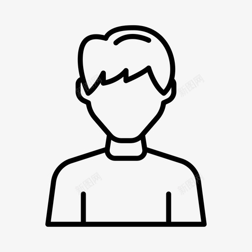 男阿凡达阿凡达男图标svg_新图网 https://ixintu.com 男 阿凡达 阿凡达男
