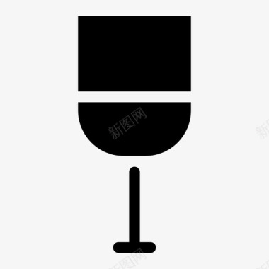 葡萄酒冷饮场合图标图标