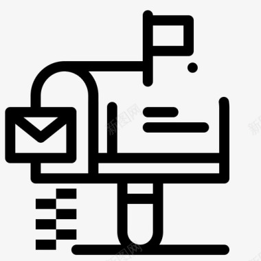 邮箱邮件任务和项目管理图标图标