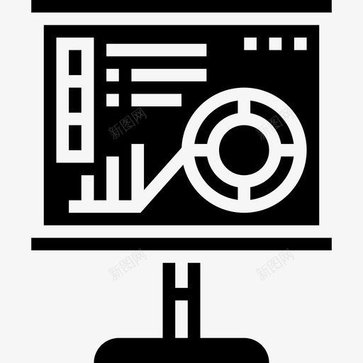 演示文稿工作和简历4字形图标svg_新图网 https://ixintu.com 字形 工作 文稿 演示 简历