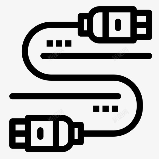 电缆服务器共享图标svg_新图网 https://ixintu.com 共享 数据管理 服务器 电缆