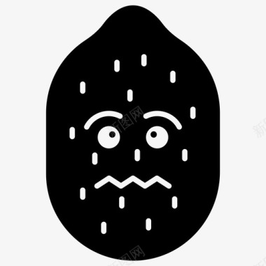 土豆表情表情符号情感图标图标