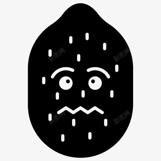 土豆表情表情符号情感图标svg_新图网 https://ixintu.com 土豆表情 情感 表情符号 表情符号矢量图标