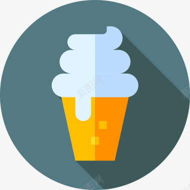 冰淇淋生活方式17无糖图标图标