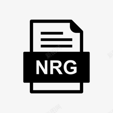 nrg文件文件图标文件类型格式图标