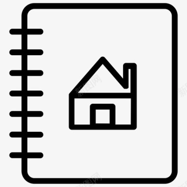 房屋平面图地址位置图标图标
