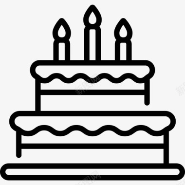 生日蛋糕活动22直系图标图标