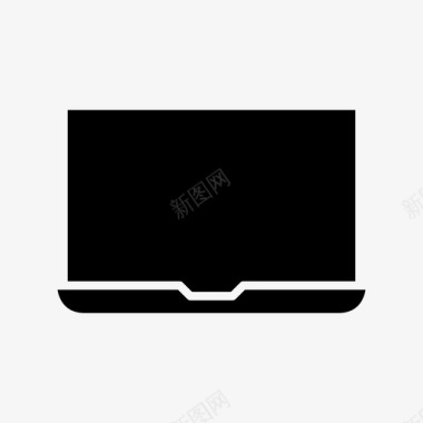 设备笔记本电脑屏幕图标图标
