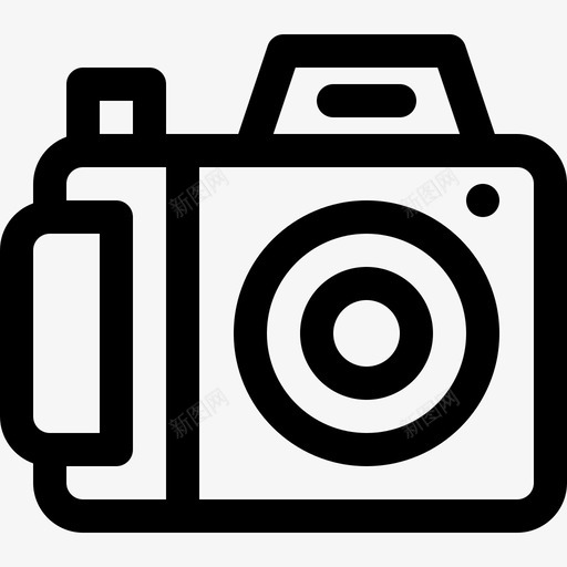 照相摄像机旅游应用程序16图标svg_新图网 https://ixintu.com 应用程序 摄像机 旅游 照相 线性