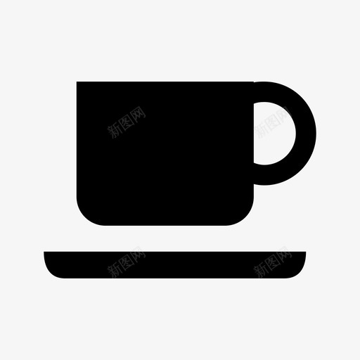 咖啡卡布奇诺杯子图标svg_新图网 https://ixintu.com 卡布 咖啡 奇诺 杯子 热饮