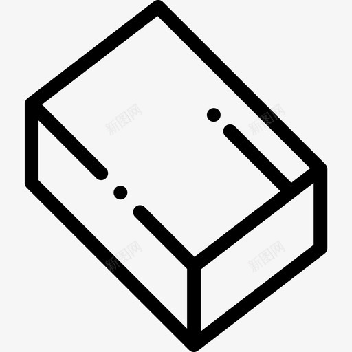 包装盒包装5线性图标svg_新图网 https://ixintu.com 包装 包装盒 线性