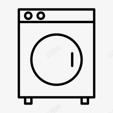 洗衣机室内图标图标