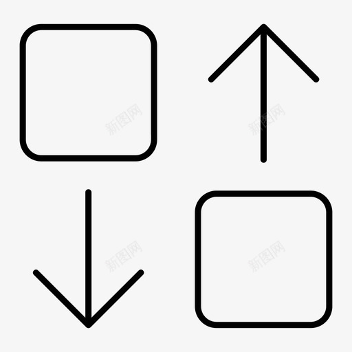 转换交换传输图标svg_新图网 https://ixintu.com 交换 传输 用户界面 转换