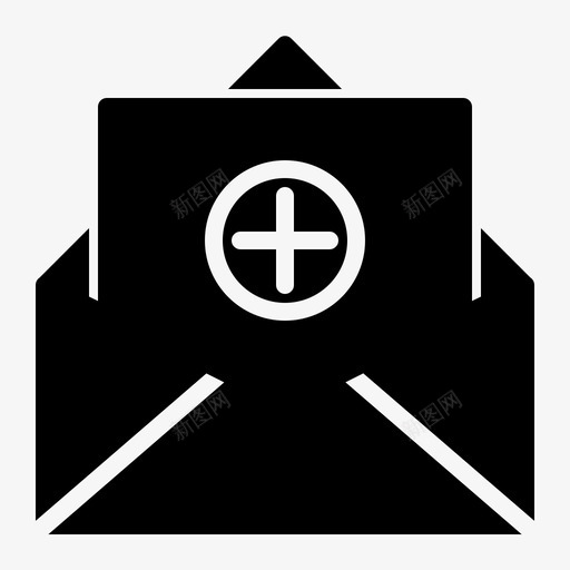 信件数据文件图标svg_新图网 https://ixintu.com 信件 医疗 医疗保健 数据 文件