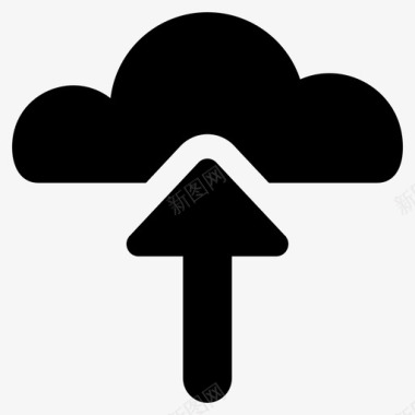 云计算云数据云接口图标图标