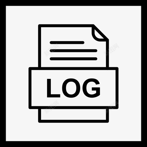 日志文件文件图标文件类型格式svg_新图网 https://ixintu.com 41个文件格式 文件类型 日志文件文件图标 格式