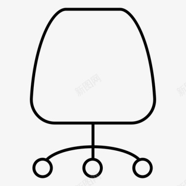 椅子家具座椅图标图标