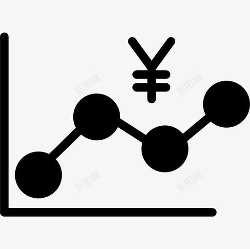 折线图业务238实线图标svg_新图网 https://ixintu.com 业务 实线 折线 线图