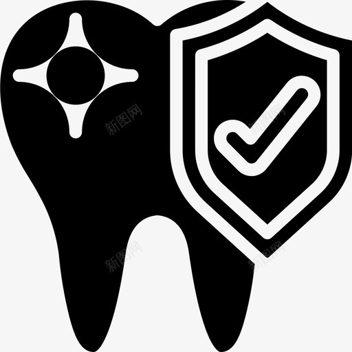 牙齿牙科5填充图标svg_新图网 https://ixintu.com 填充 牙科 牙齿