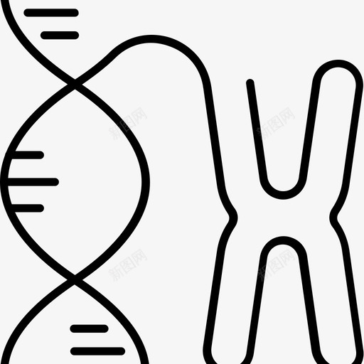 dna基因组研究图标svg_新图网 https://ixintu.com dna 基因组 工程 研究 科学 选择