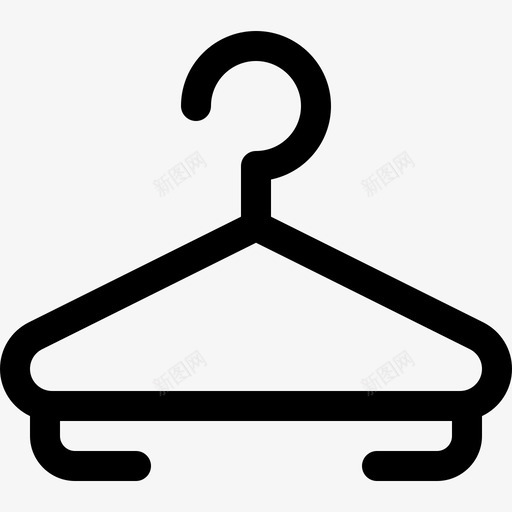 Hanger电子商务101线性图标svg_新图网 https://ixintu.com Hanger 电子商务 线性