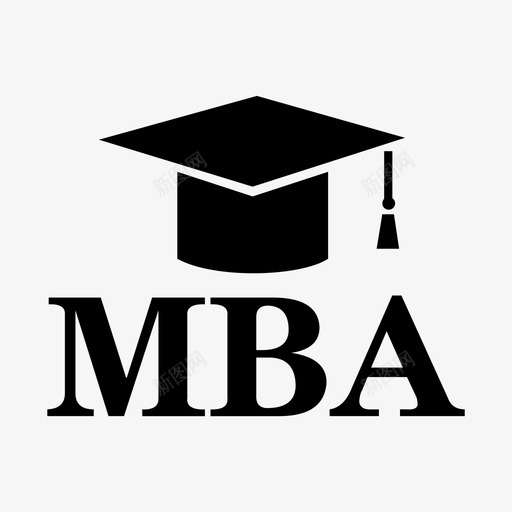工商管理MBA-01svg_新图网 https://ixintu.com 工商管理MBA-01