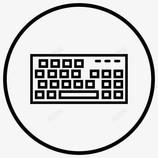 键盘通信设备1概述图标svg_新图网 https://ixintu.com 概述 通信设备 键盘
