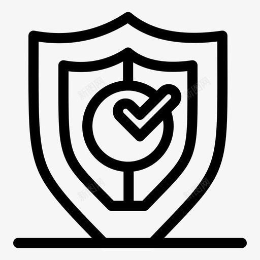 gdpr锁定保护图标svg_新图网 https://ixintu.com gdpr 保护 安全 锁定