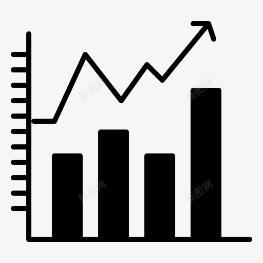 分析条形图新业务图标svg_新图网 https://ixintu.com 分析 新业务 条形图