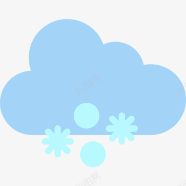 雪161号天气平坦图标图标