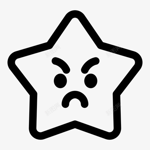 表情情感脸图标svg_新图网 https://ixintu.com 微笑 情感 明星 明星表情 脸 表情