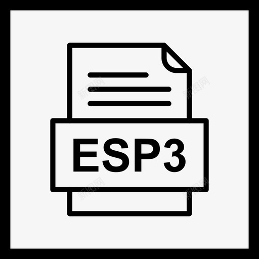 esp3文件文件图标文件类型格式svg_新图网 https://ixintu.com 41种 esp3 图标 文件 格式 类型