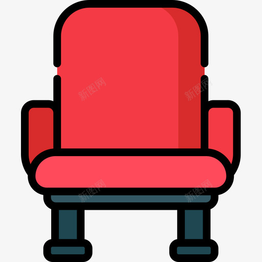 椅子活动20线性颜色图标svg_新图网 https://ixintu.com 椅子 活动 线性 颜色