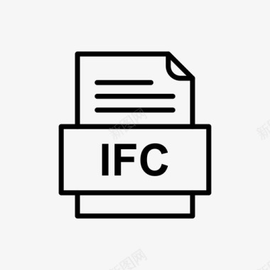 ifc文件文件图标文件类型格式图标