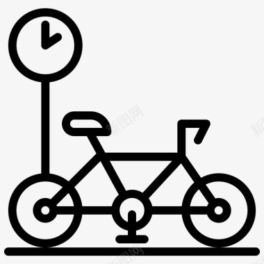 自行车大学教育图标图标