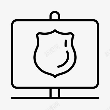 警察执法警官图标图标