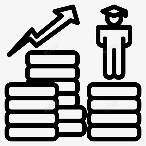 奖学金教员讲座图标svg_新图网 https://ixintu.com 专业 大学 大纲 奖学金 教员 研究 讲座 项目