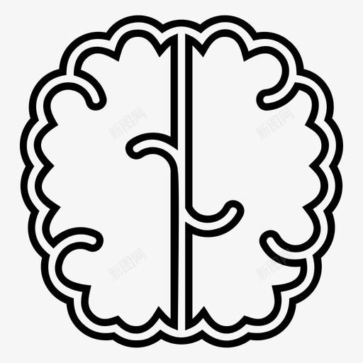 大脑头脑思考图标svg_新图网 https://ixintu.com 大脑 头脑 思考