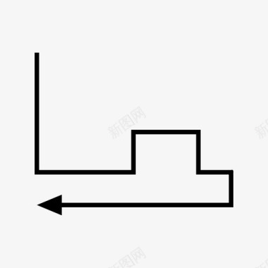 箭头后方向图标图标
