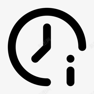 时间信息时钟日期图标图标