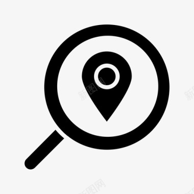 搜索位置查找搜索者图标图标