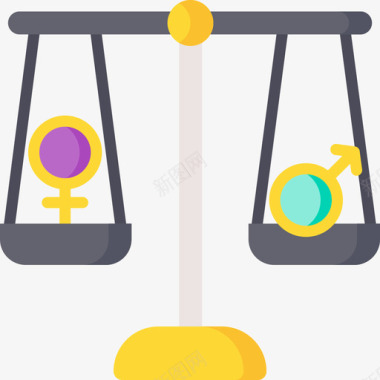 平等女权主义9平淡图标图标