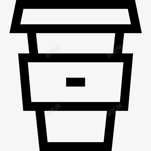 咖啡外卖17直系图标svg_新图网 https://ixintu.com 咖啡 外卖 直系