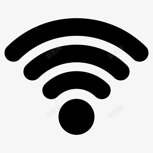 wifi连接internet连接wifi信号图标svg_新图网 https://ixintu.com internet wifi 互联网 信号 图标 字形 数据分析 无线 符号 连接